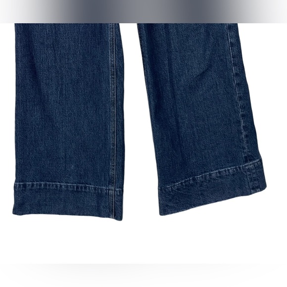 SOLD J. Crew Petite Wide Leg Denim Trouser Jean BP481 28P 28 High Rise y2k - Picture 5 of 15